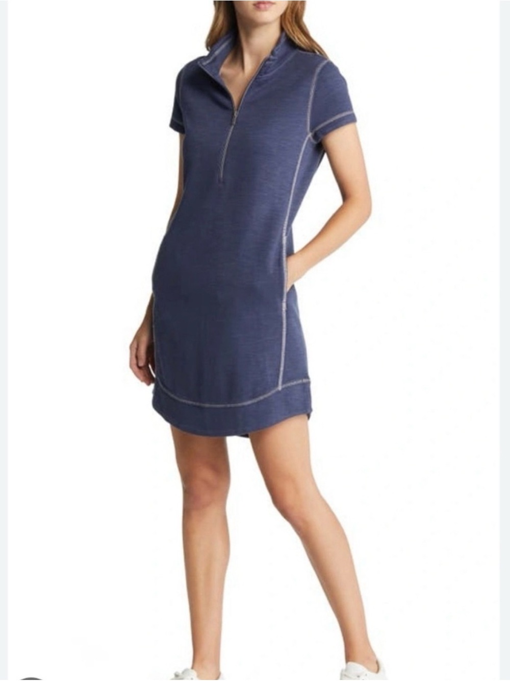 Tommy Bahama Navy Short Sleeve Dress
